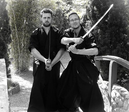 Douglas san & Steffen san im Japan Garten